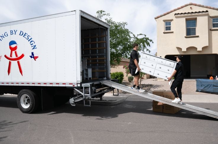 Moving By Design crew in action