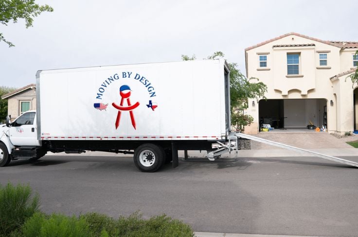 Moving By Design truck